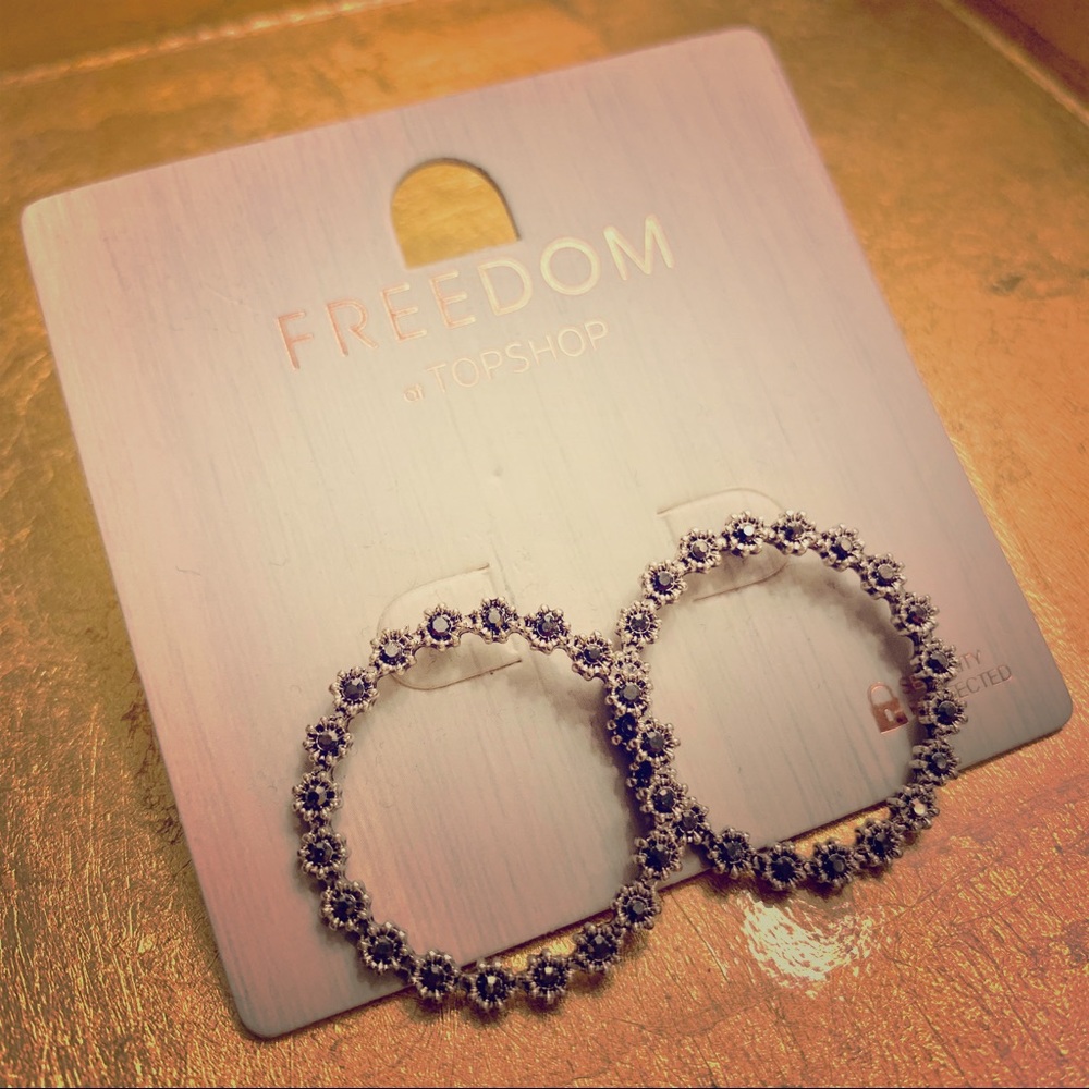 Gorgeous sparkling earrings